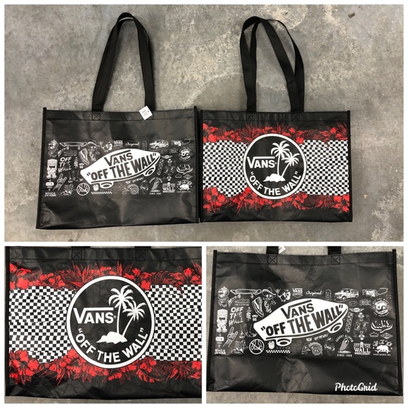 Vans Other - TWO Vans Reuable Shopping Bags Totes New